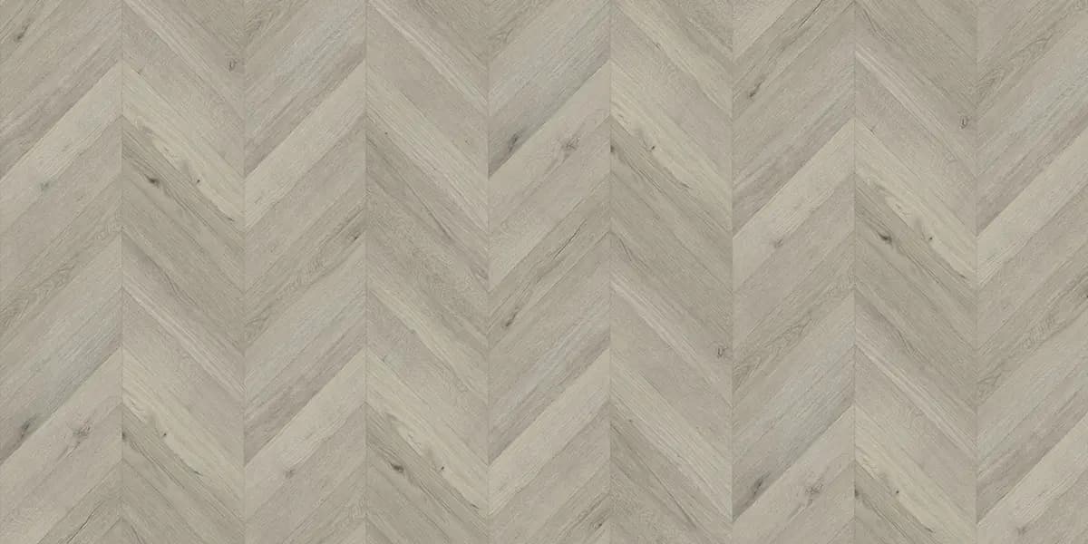Grey Spark Chevron luxury vinyl, SureWood Chevron collection
